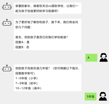 营销自动化聊天机器人个性化互动-家长群体A